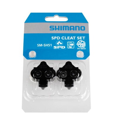 Shimano Placute SM-SH51 SPD negru 