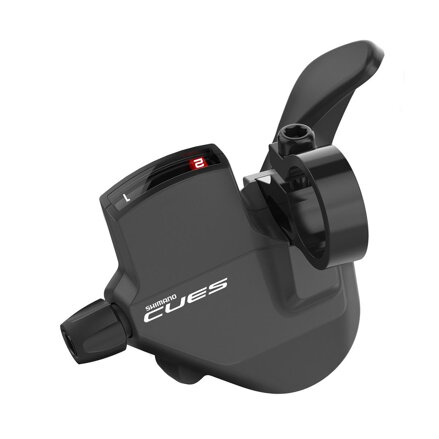 SHIMANO SL-U4000 Manetă Cues stânga 2 viteze cu indicator Rapidfire Plus Mono