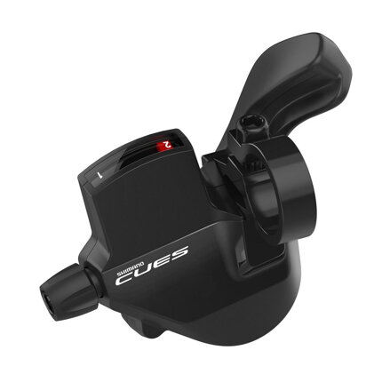 SHIMANO SL-U6000 Manetă Cues stânga 2 viteze cu indicator Rapidfire Plus Mono