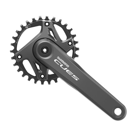 SHIMANO FC-U6000 Angrenaj Cues 175mm 30 dinți 9/10/11 viteze negru două piese fără rulmenți
