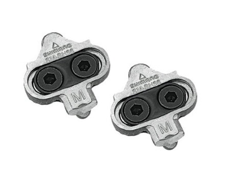 SHIMANO SM-SH56 Plăcuțe pentru pedale argintii fără plăcuță pentru Pantofi