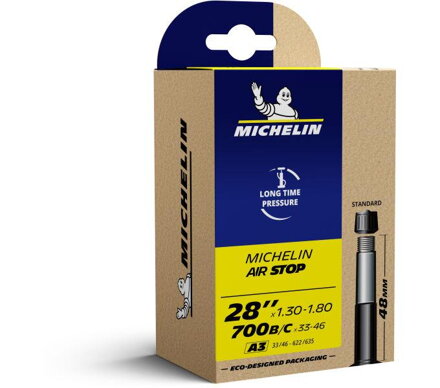 MICHELIN Cameră A3 700x35/47C (33/46-622/635) AV 48mm 