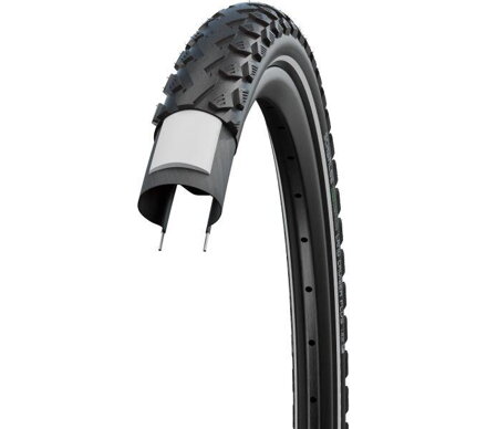 SCHWALBE Anvelopă LAND CRUISER PLUS (42-622) 28x1.60 700x40C Active 50EPI PunctureGuard 890g Reflex Verde 