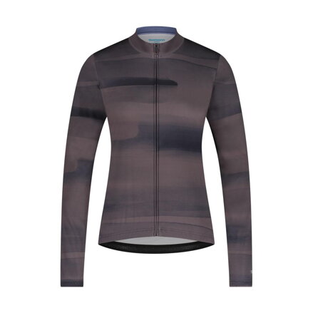 SHIMANO Tricou damă KAEDE PRINTED LONG aurora violet