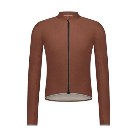 SHIMANO Tricou EVOLVE MERINO LONG maro