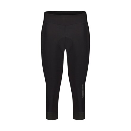 SHIMANO Pantaloni dama KAEDE KNICKERS 3/4 izolati negri