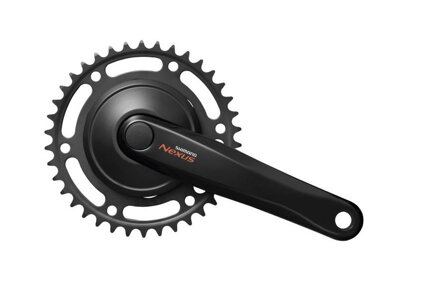 SHIMANO Stred Nexus FC-C600 170mm 38z. čierny