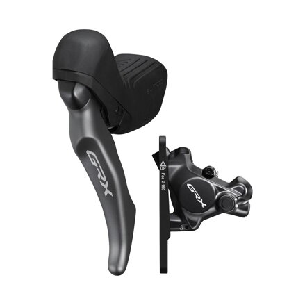 SHIMANO ST-RX820L/BR-RX820F 2-viteze Dual control GRX stânga schimbător mecanic/frână hidraulică