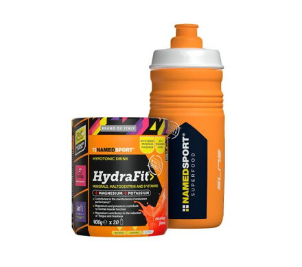 NAMEDSPORT Băutură HYDRAFIT portocală roșie 400g 