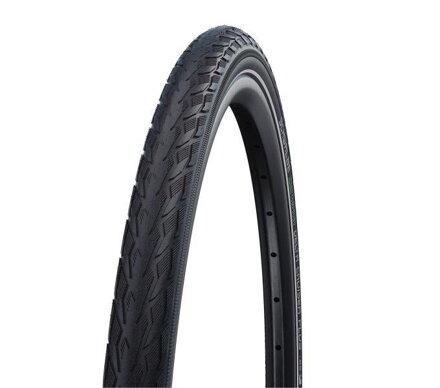 SCHWALBE Anvelopă DELTA CRUISER PLUS (28-622) 28x1.10 700x28C Active 50EPI PunctureGuard 590g Flanc alb reflex G 