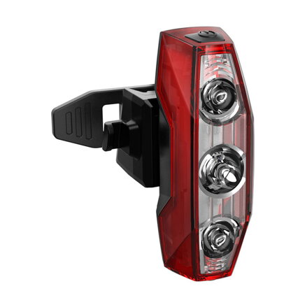 LONGUS Lumină SHIP spate 5LED 5f USB, 50lm, negru 