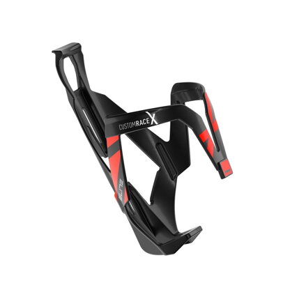 ELITE Coș CUSTOM RACE X negru lucios grafică roșie 