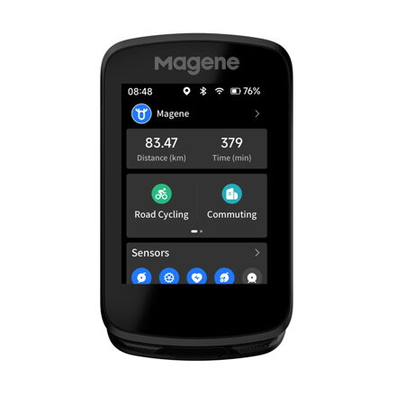 MAGENE Computer de bicicletă SMART GPS C606 GPS cu ecran tactil USB 