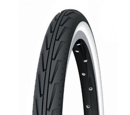 MICHELIN Anvelopă CITY J 24x1.75 33TPI negru/alb 630g 24 