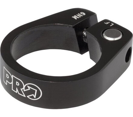 PRO Colier ALLOY sub șa negru 28,6mm 