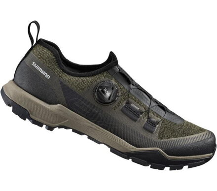 SHIMANO Pantofi ciclism SHEX700 verzi.