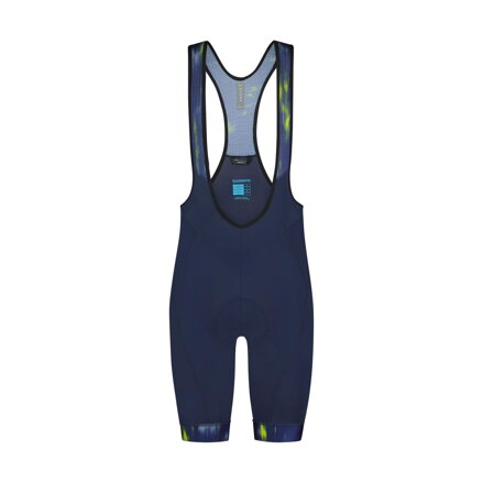SHIMANO Pantaloni COLORE cu bretele albastri