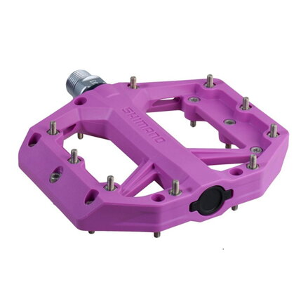 SHIMANO PD-GR400 Pedále MTB Flat fialové