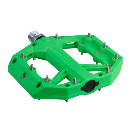 SHIMANO PD-GR400 Pedále MTB Flat zelené
