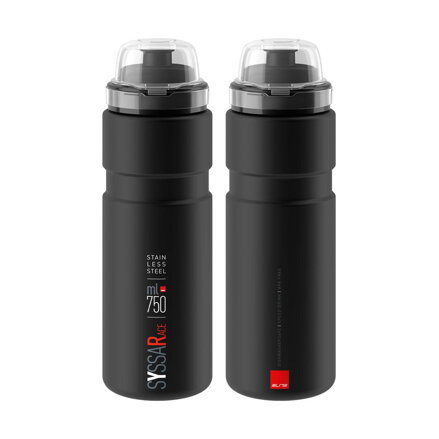 ELITE Bidon SYSSA RACE 750 negru mat 