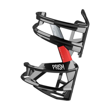 ELITE Coș PRISM L negru/roșu lucios 