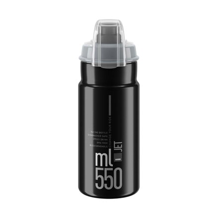 ELITE Bidon JET PLUS 550 negru/gri 