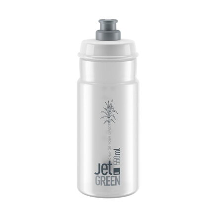 ELITE Bidon JET GREEN 550 transparentă 