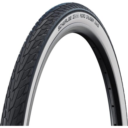 SCHWALBE Anvelopă ROAD CRUISER (47-622) 28x1.75 Active 50EPI K-Guard 800g Flanc alb Green 