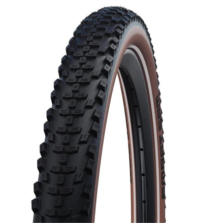 SCHWALBE Plášť SMART SAM 29x2.25 (57-622) 67EPI 770g Perf Addix hnedý bok reflex
