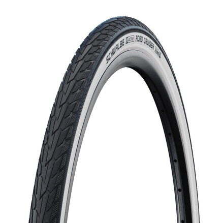 SCHWALBE Anvelopă ROAD CRUISER (42-622) 28x1.60 700x40C Active 50EPI K-Guard 705g Flanc alb reflex Green 