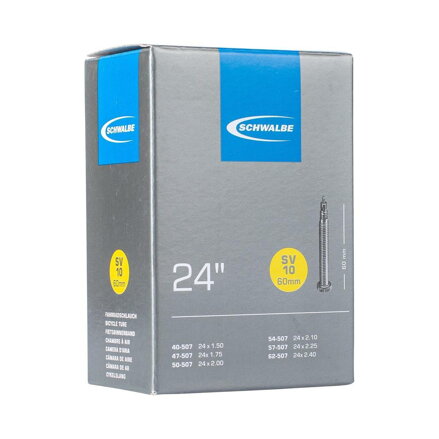 SCHWALBE Duša SV10 (40/62-507) FV 60mm 174g