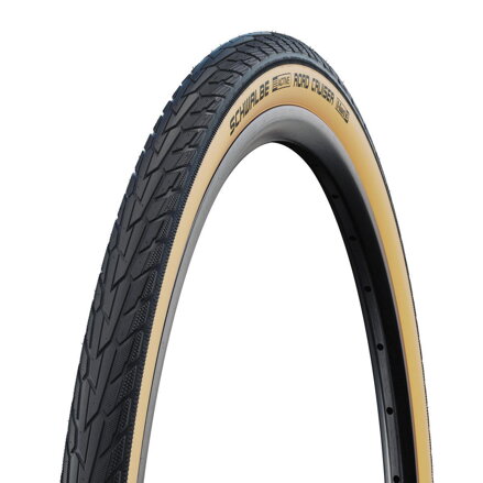 SCHWALBE Anvelopă ROAD CRUISER (47-559) 26x1.75 Active 50EPI K-Guard 720g GumWall Verde 