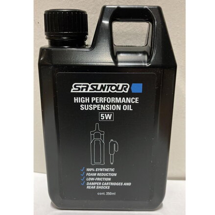 SR SUNTOUR Ulei furcă HIGH PERFORMANCE SUSPENSION OIL WT5 250ml