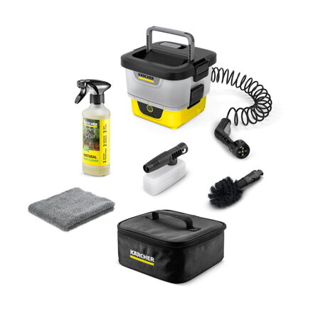 KÄRCHER Aparat de curățare OC 4 Foldable pe baterie, joasă presiune + Bike Kit