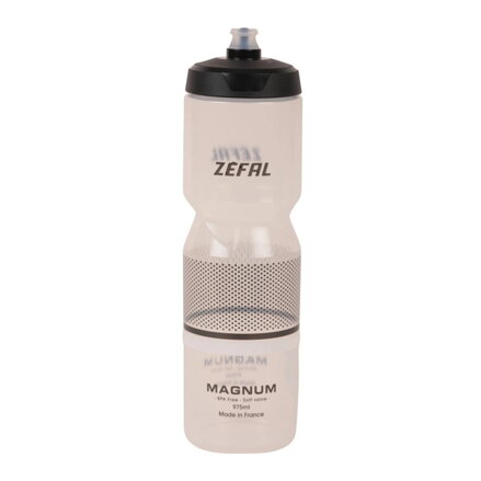 ZÉFAL Bidon MAGNUM SOFT 975ml transparent/negru
