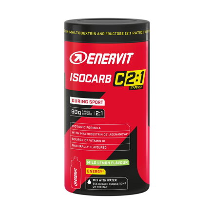 ENERVIT Băutură ISOCARB C2:1 lămâie 650g 