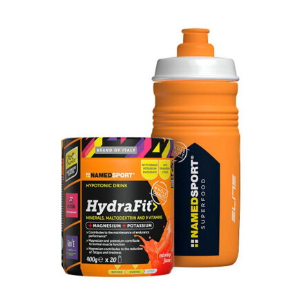 NAMEDSPORT Băutură HYDRAFIT portocală roșie 400g 