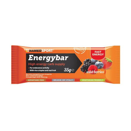 NAMEDSPORT Baton ENERGYBAR fructe de pădure 35g 