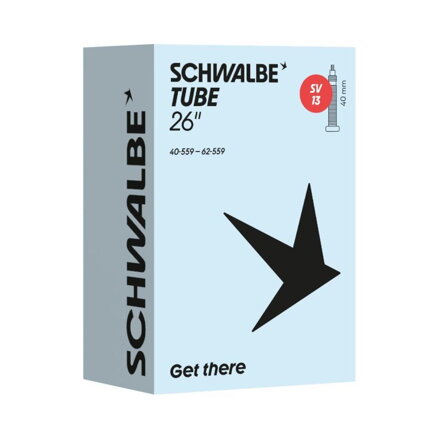 SCHWALBE Cameră SV13 26x1.50/2.50 (40/62-559) FV 40mm 190g