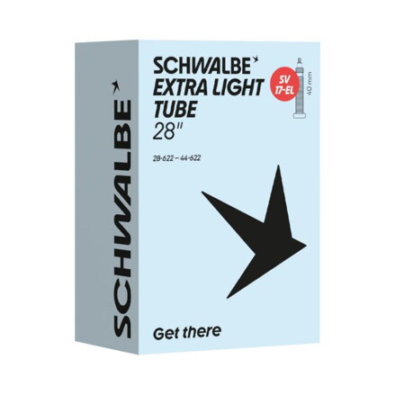 SCHWALBE Duša SV17-EL (28/44-622) 28x1.10–1.75 SV 40mm Extra Light 105g