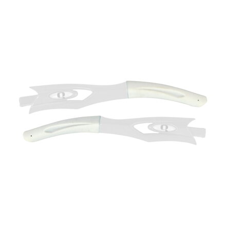 HQBC Suporturi pentru brațe pentru TREEDOM PLUS alb 