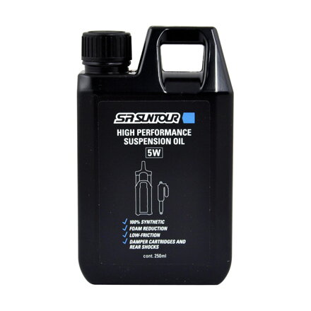 SR SUNTOUR Ulei furcă HIGH PERFORMANCE SUSPENSION OIL WT5 250ml