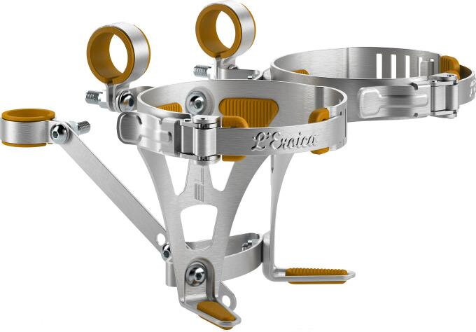 ELITE Bottle holder EROICA aluminum double
