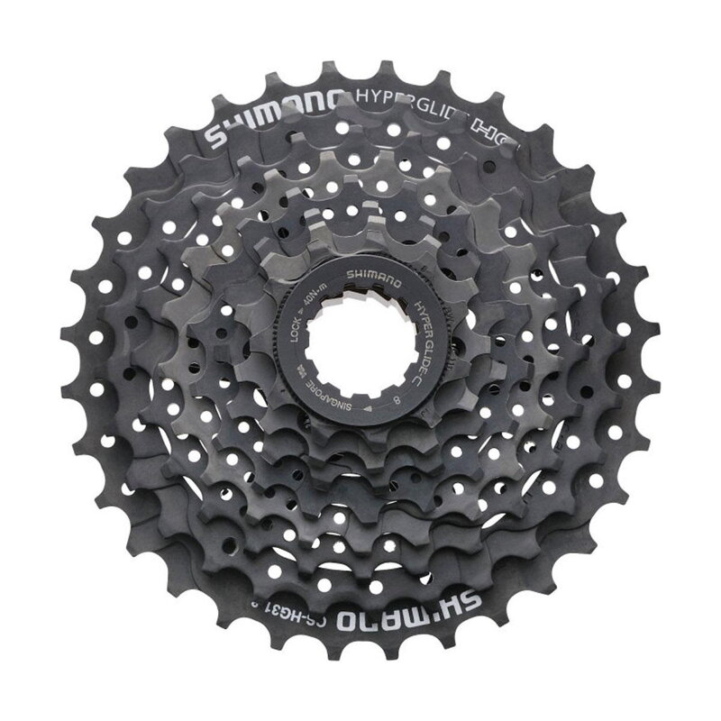 SHIMANO 8-viteze 11-34 Casetă HG31 dinți negru OEM