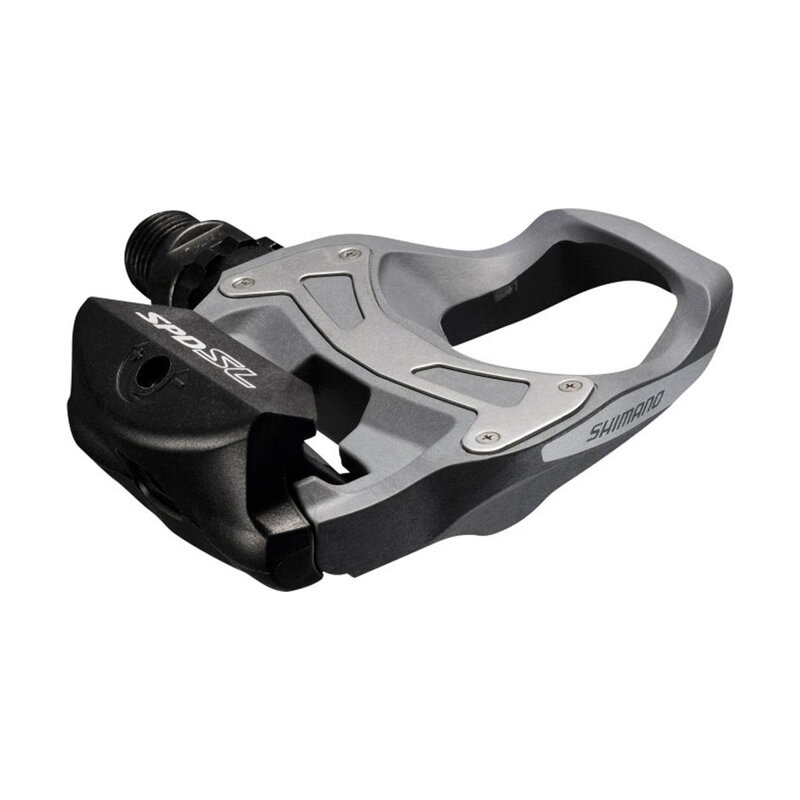 SHIMANO PD-R550 SM-SH11 Pedale SPDSL gri+plăcuțe compozit SHIMANO PD-R550 SM-SH11 Pedale SPDSL gri+plăcuțe compozit