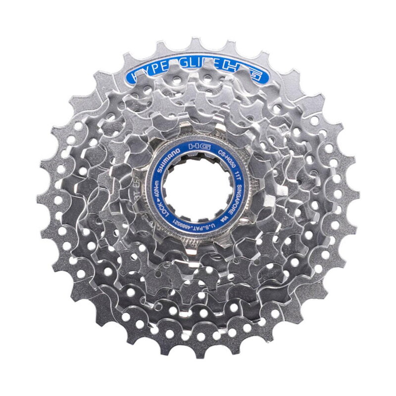 SHIMANO CS-HG50 8-viteze 12-25 Casetă dinți argintie