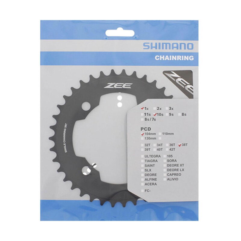 SHIMANO FC-M640 Foaie 38 dinti ZEE negru 104mm SHIMANO FC-M640 Foaie 38 dinti ZEE negru 104mm