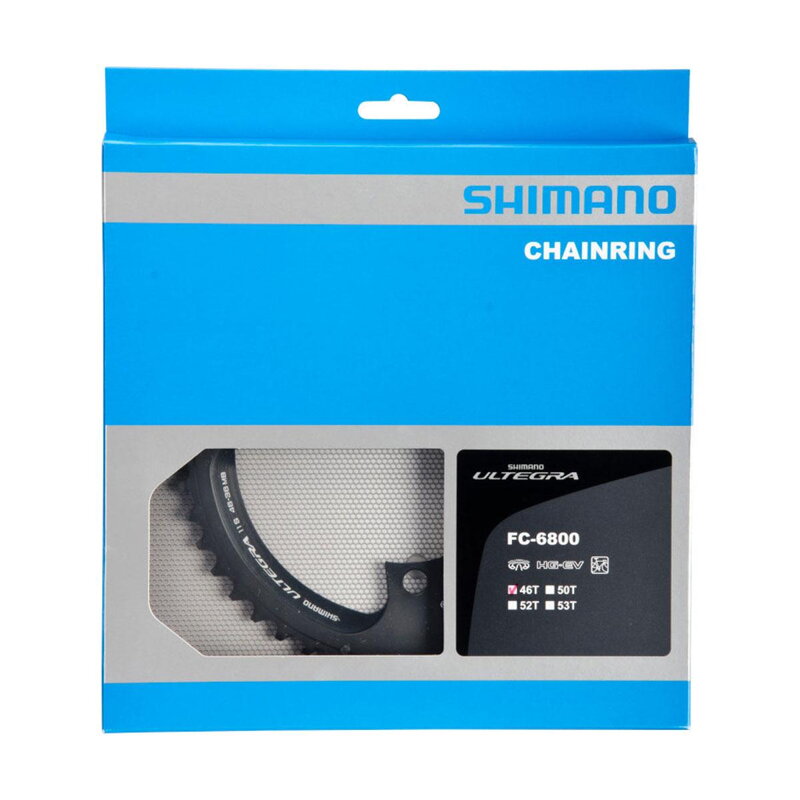 SHIMANO FC-6800 Foaie 46 dinți Ultegra negru 110mm SHIMANO FC-6800 Foaie 46 dinți Ultegra negru 110mm