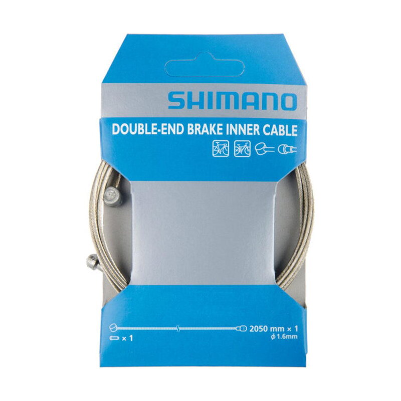 SHIMANO Cablu de frână de șosea 1,6x2050mm SHIMANO Cablu de frână de șosea 1,6x2050mm