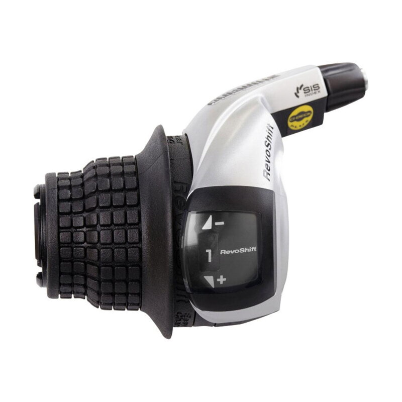 SHIMANO SL-RS45 Manetă revoshift 3 viteze stânga argintie SHIMANO SL-RS45 Manetă revoshift 3 viteze stânga argintie